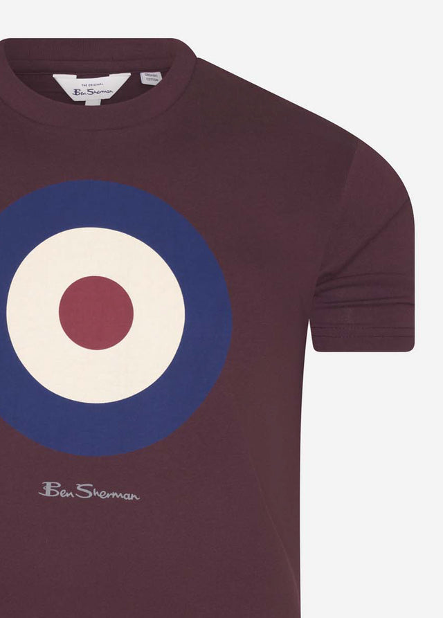 Ben Sherman T-Shirts Target tee - wine