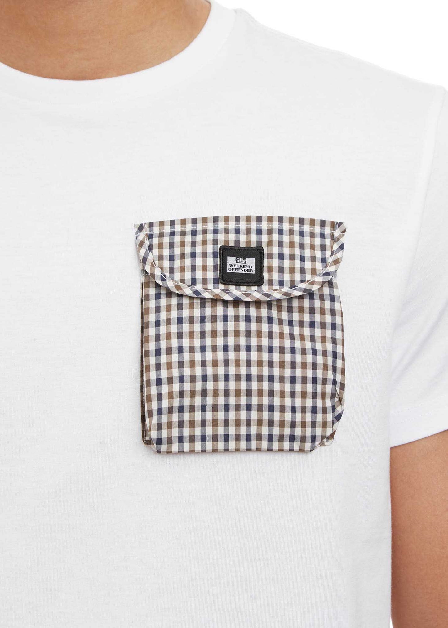 Weekend Offender T-shirts Columbia st - white