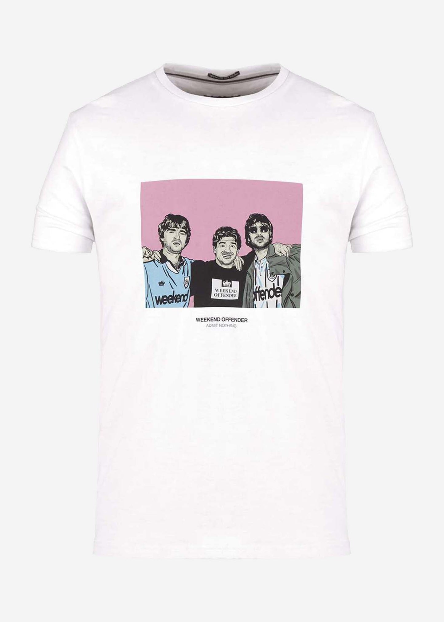 Weekend Offender T-shirts Diego tee - white
