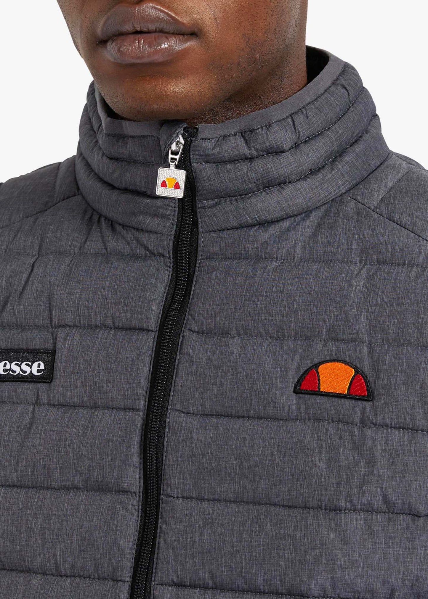 Ellesse Bodywarmers Bardy gilet - dark grey marl