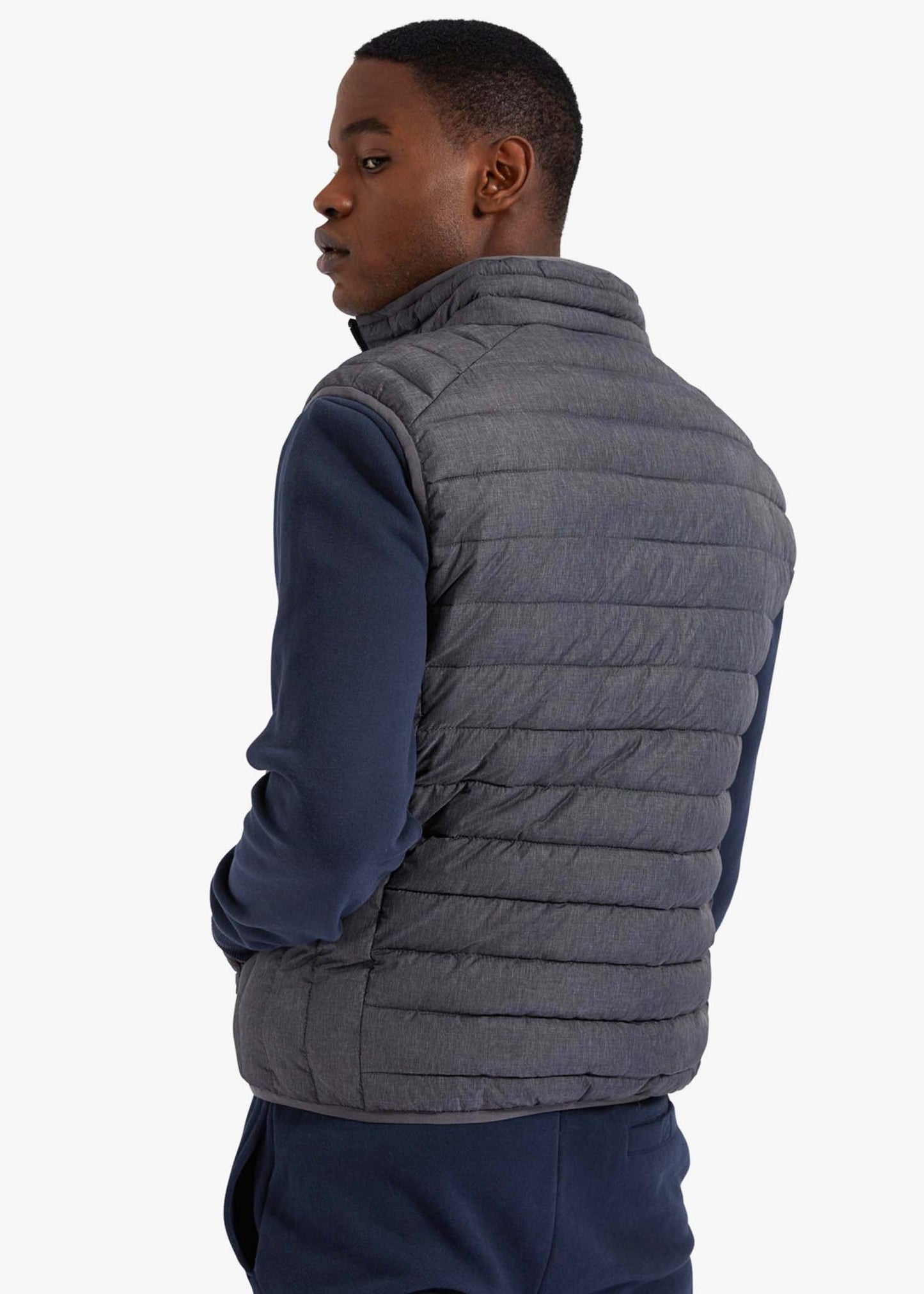 Ellesse Bodywarmers Bardy gilet - dark grey marl