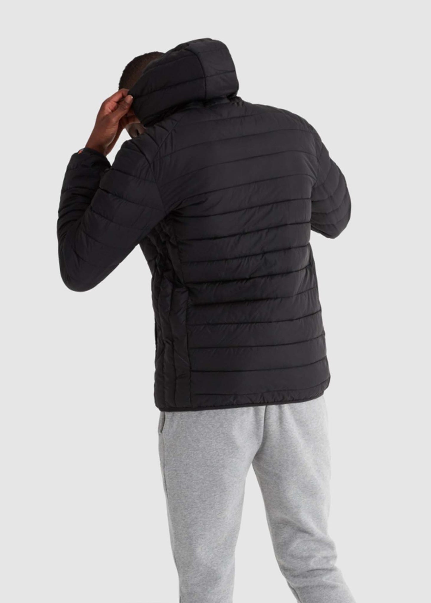 Ellesse Jassen Lombardy padded jacket - anthracite