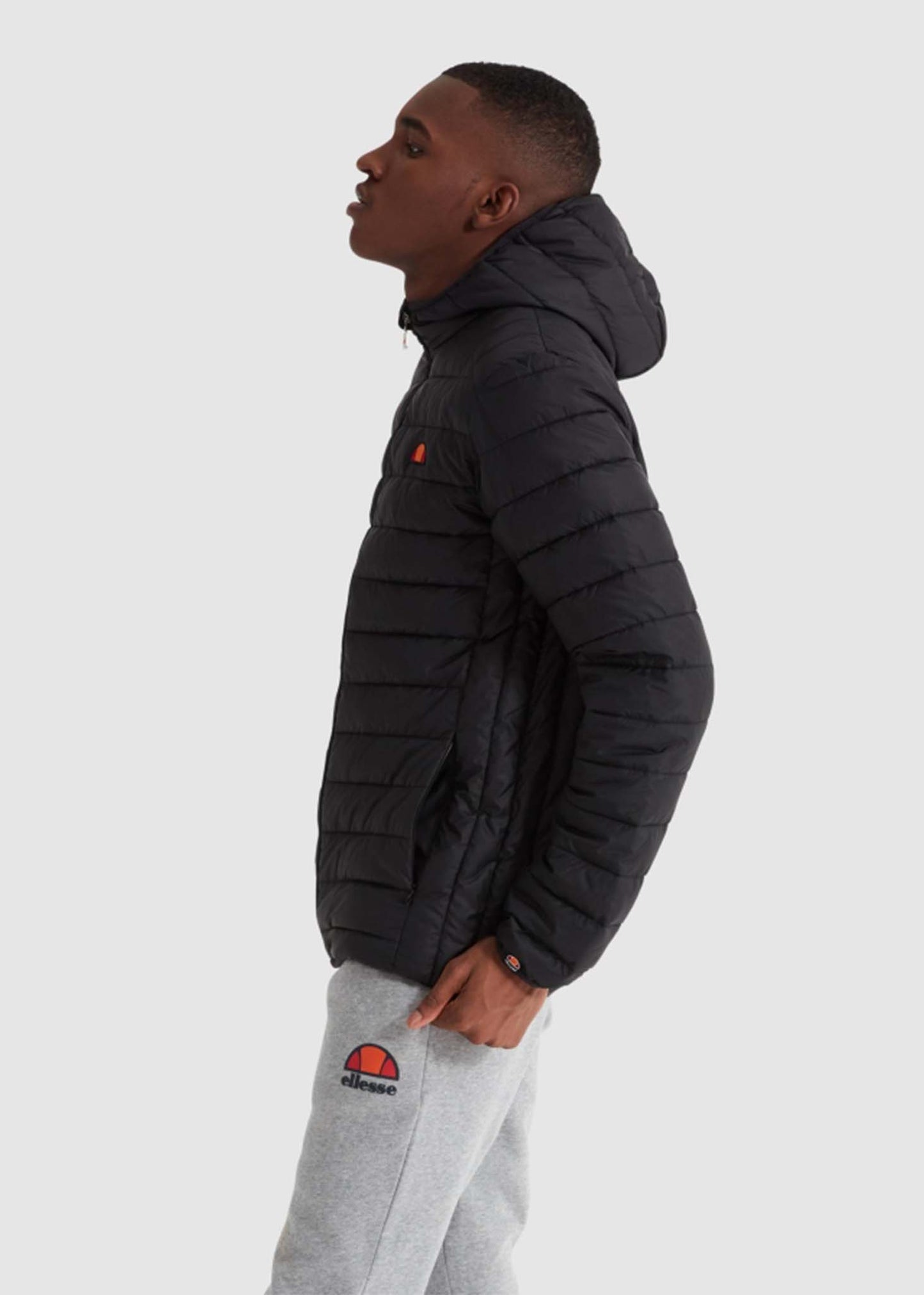 Ellesse Jassen Lombardy padded jacket - anthracite
