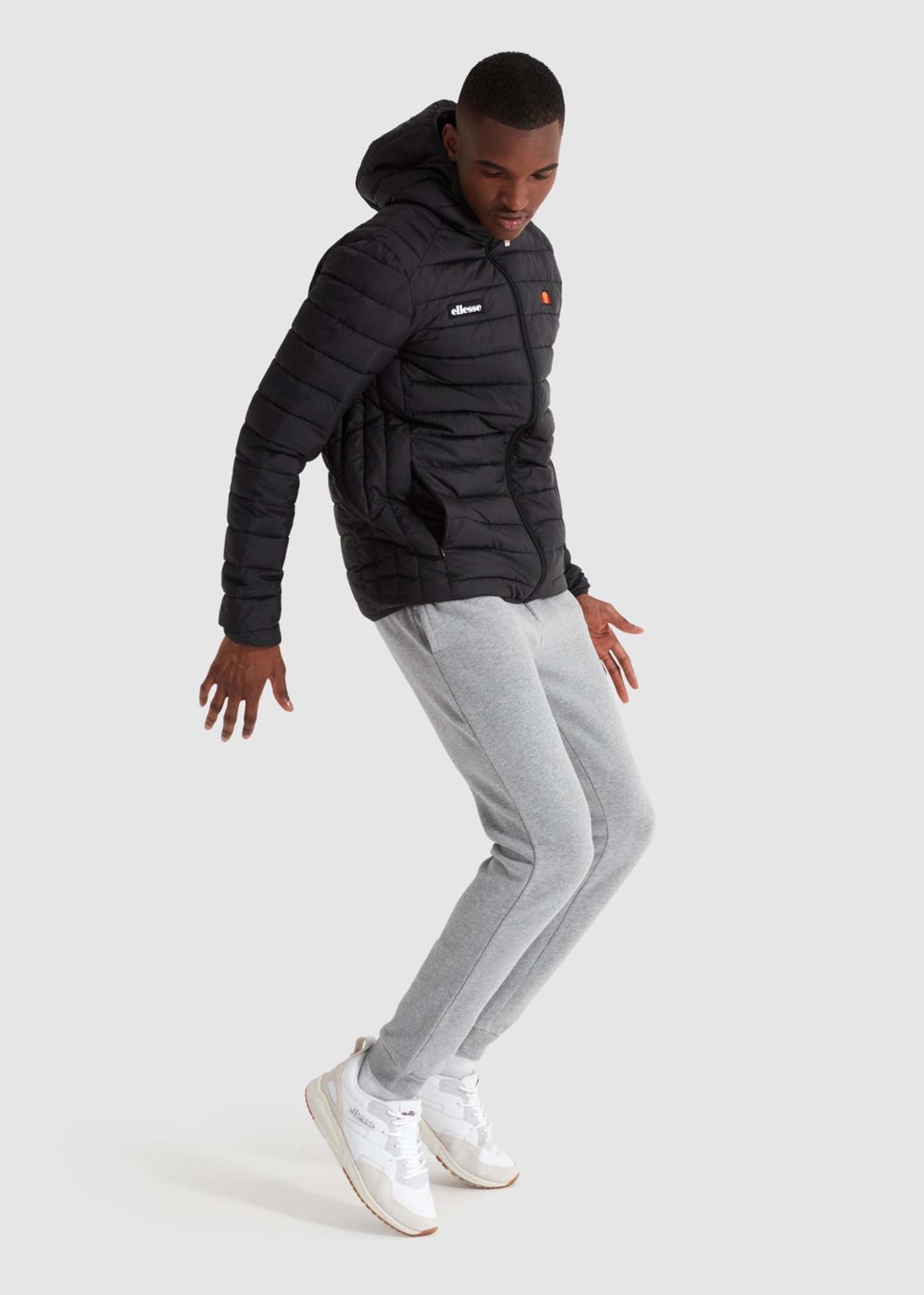 Ellesse Jassen Lombardy padded jacket - anthracite