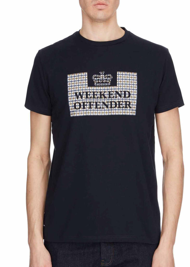 Weekend Offender T-Shirts Shevchenko - navy