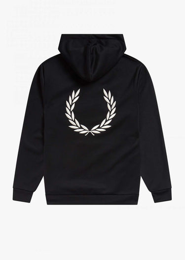 Fred Perry Hoodies Laurel wreath hooded sweatshirt - black