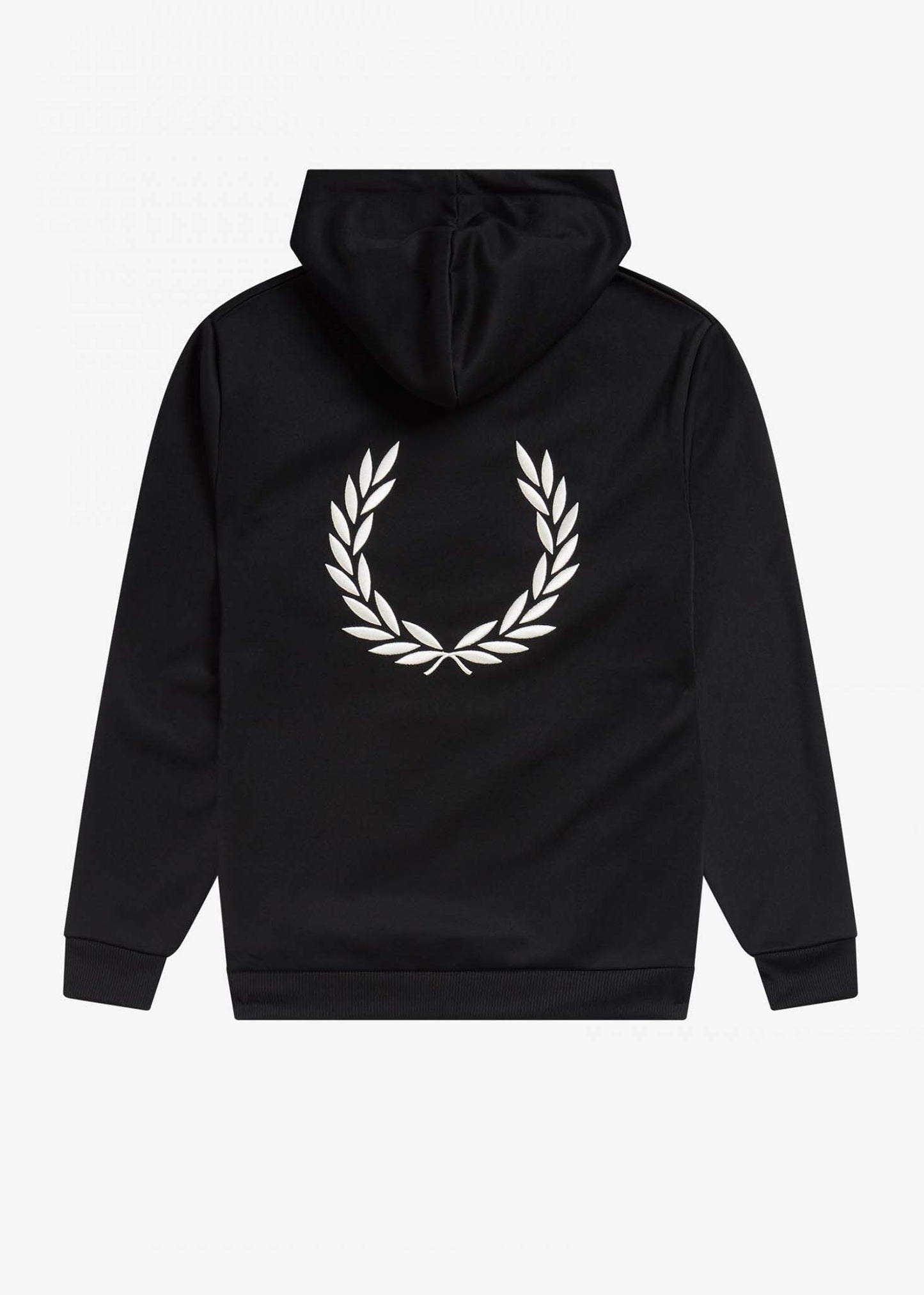 Fred Perry Hoodies Laurel wreath hooded sweatshirt - black
