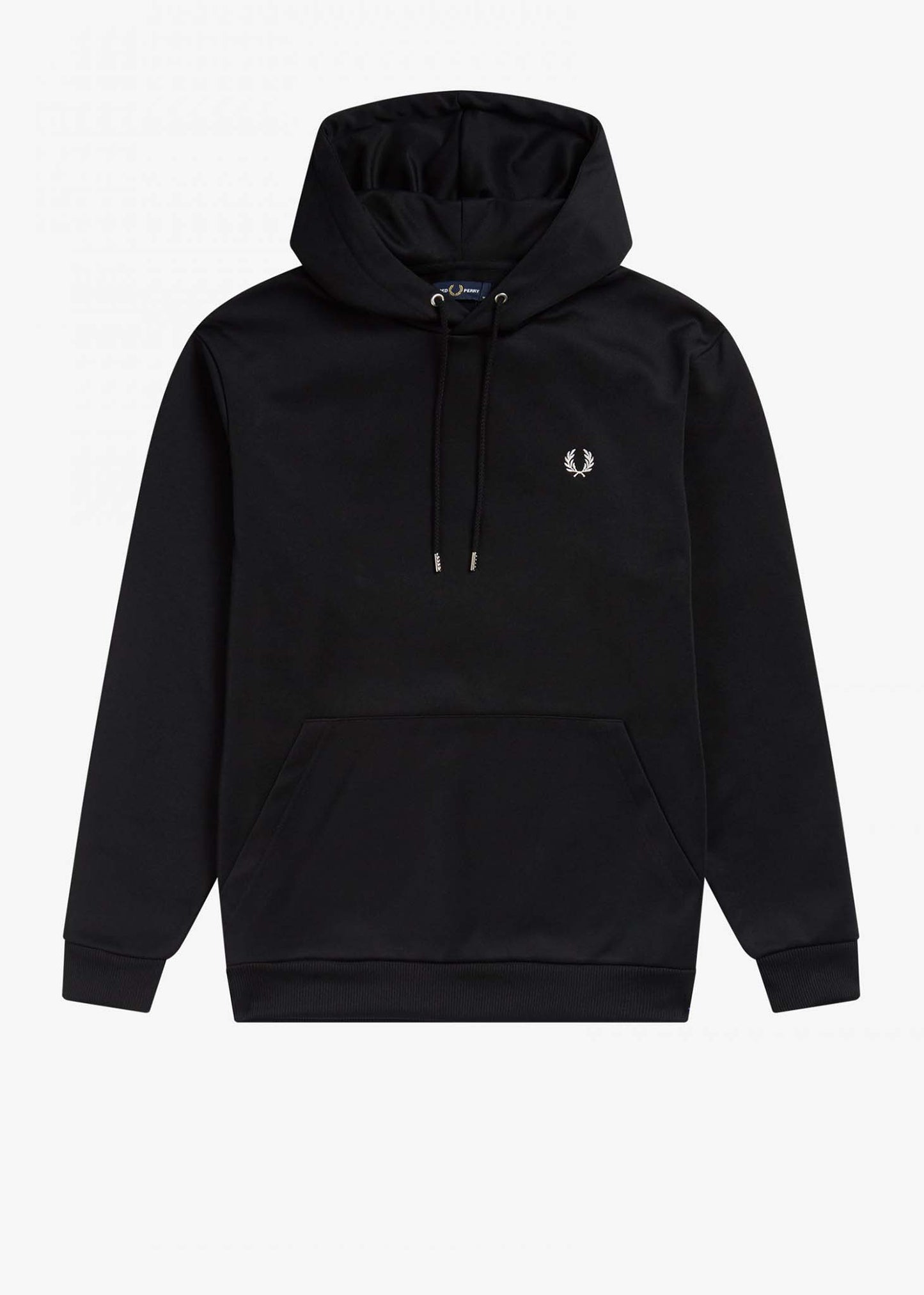 Fred Perry Hoodies Laurel wreath hooded sweatshirt - black