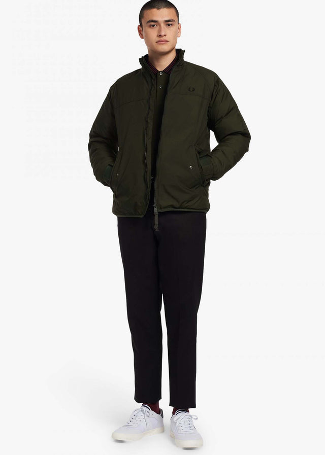 Fred Perry Jacken Insulated zip-through jacket - hunting green