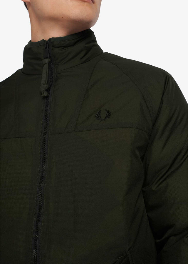 Fred Perry Jacken Insulated zip-through jacket - hunting green