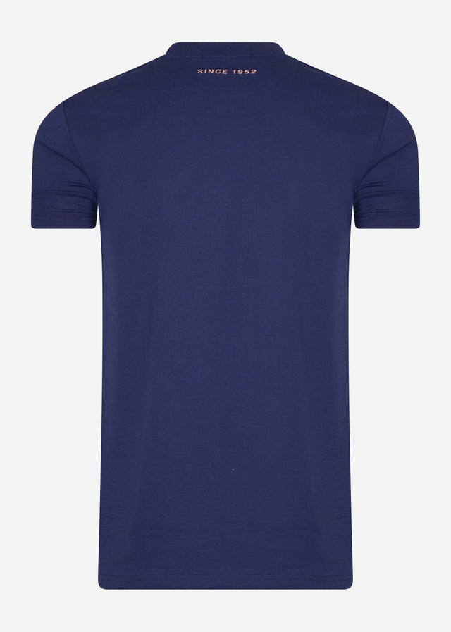 Fred Perry T-Shirts Laurel wreath graphic t-shirt - french navy