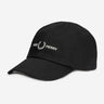 Fred Perry Petten Graphic branded twill cap - black