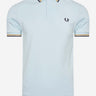 Fred Perry Polo's Twin tipped aw polo - chalk gold