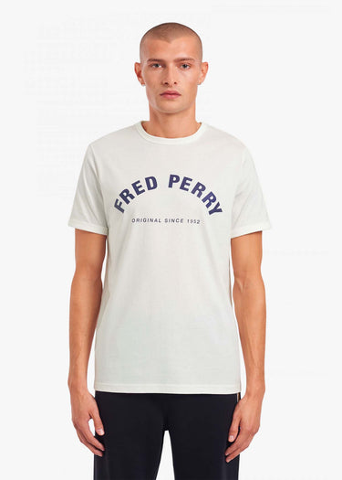 Fred Perry T-shirts  Arch branded t-shirt - snow white