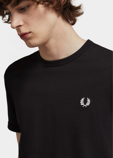 Fred Perry T-shirts Ringer t-shirt - black