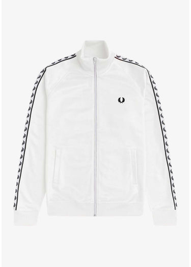 Fred Perry Vesten Taped track jacket - white