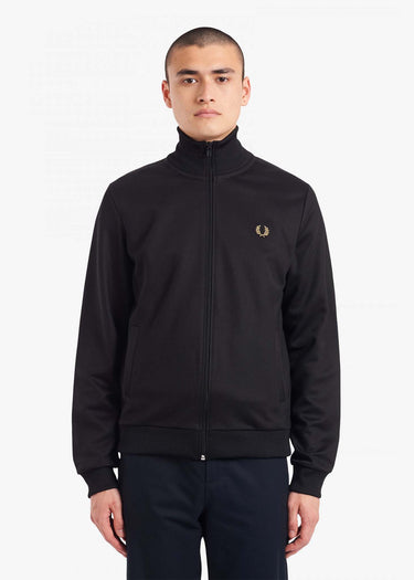 Fred Perry Vesten Embroidered track - black
