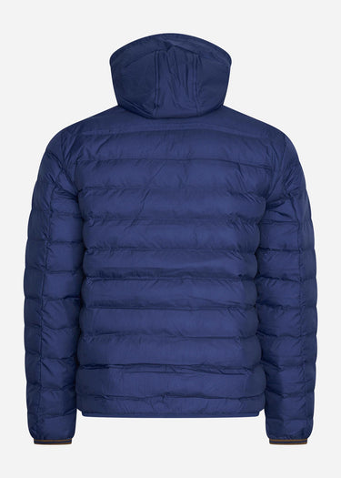 Fred Perry Jassen  Hooded insulated jacket - french navy