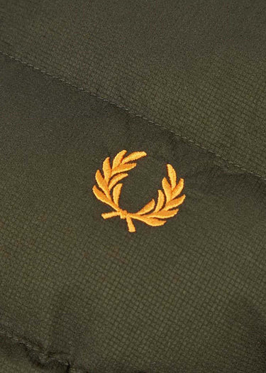 Fred Perry Jassen  Hooded insulated jacket - hunting green