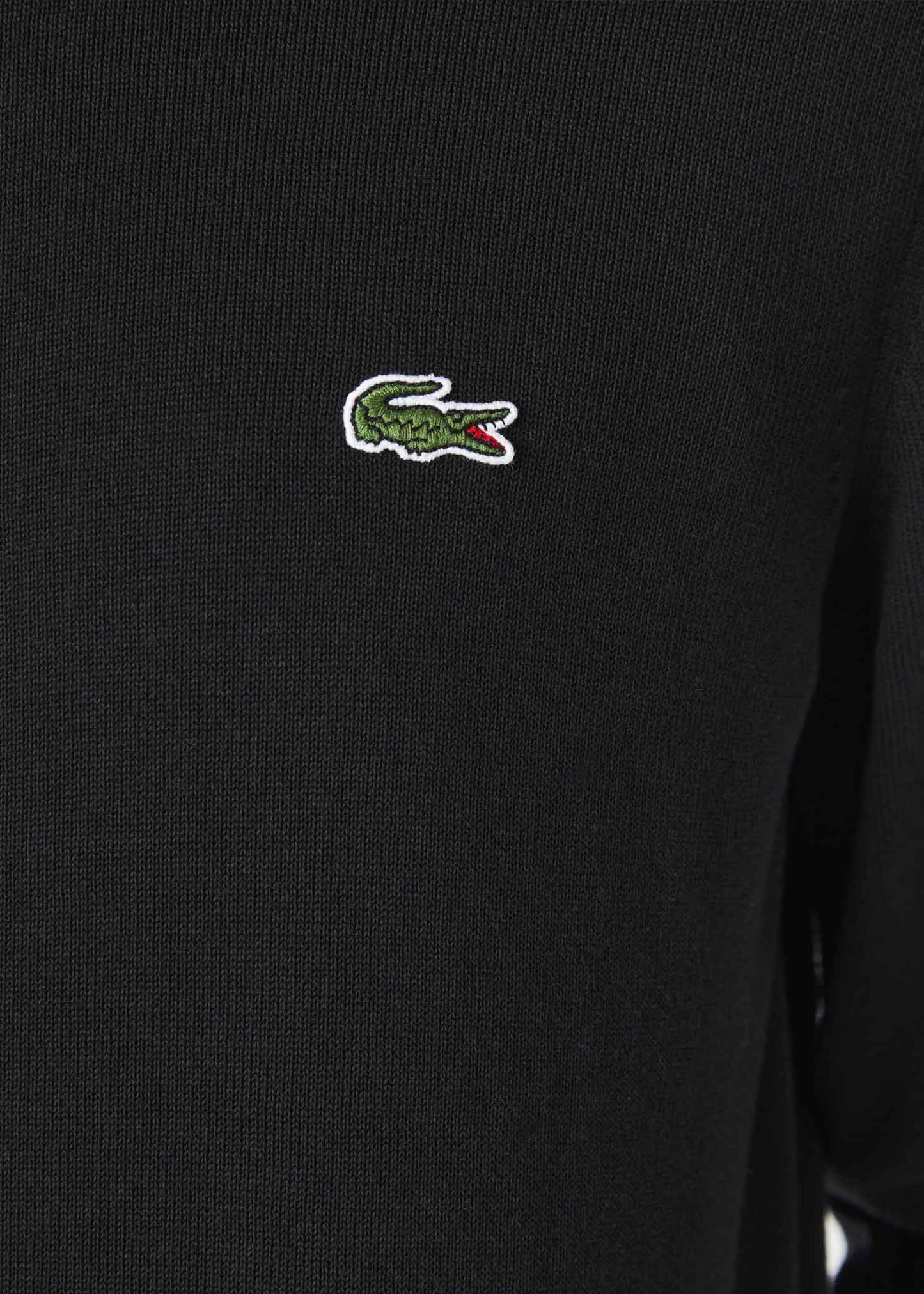 Lacoste Vesten A Zip through sweater - black