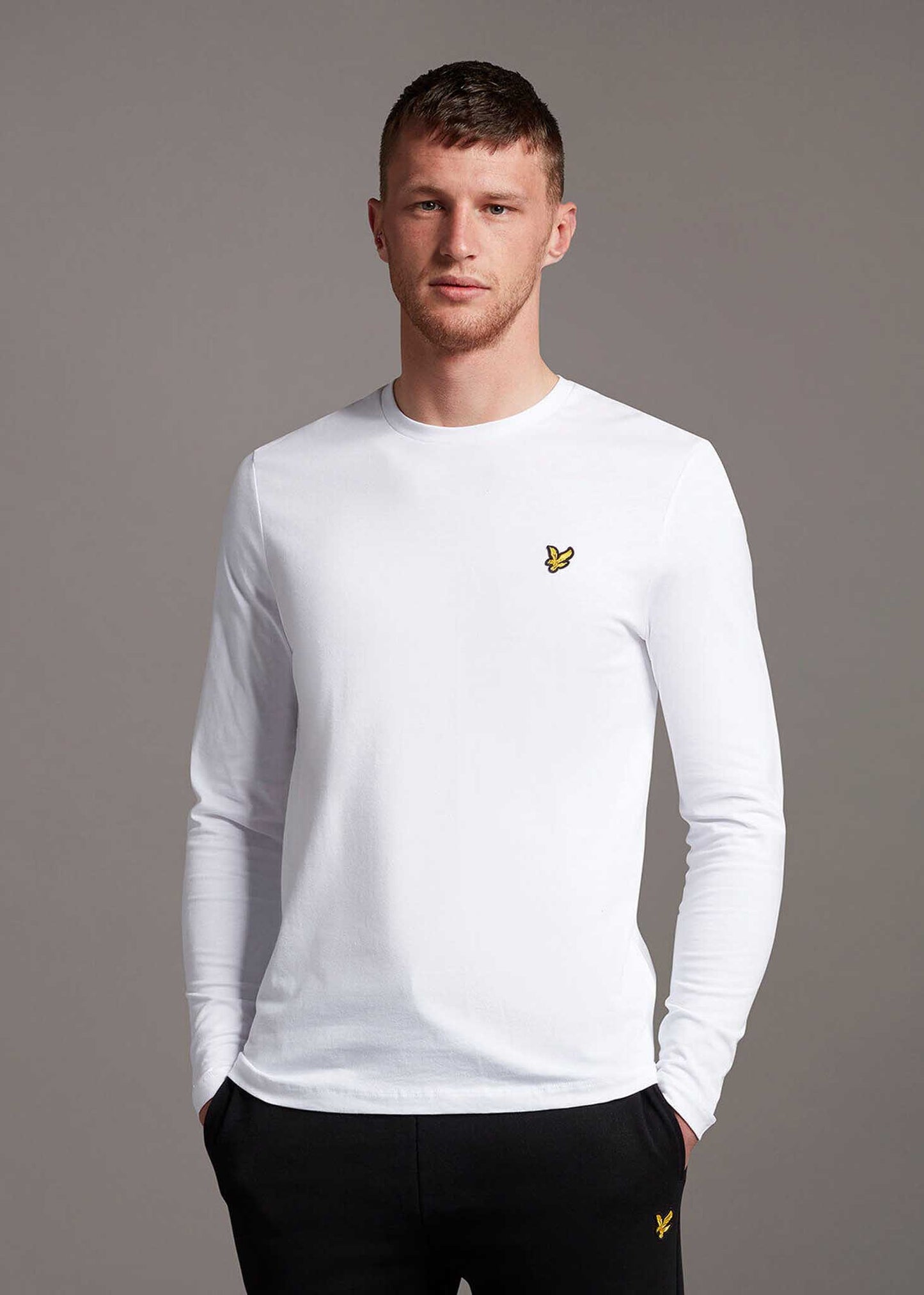 Lyle & Scott Longsleeve Tees L/S t-shirt - white