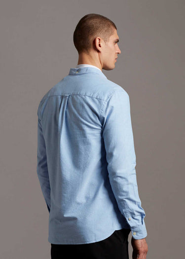 Lyle & Scott Overhemden Oxford shirt - riviera blue