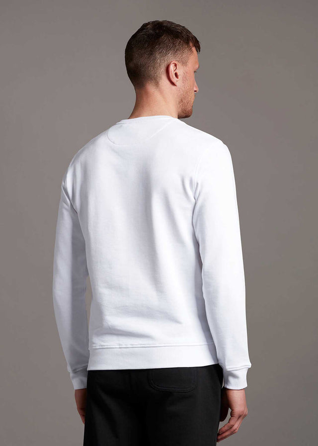 Lyle & Scott Pullover Crew neck sweatshirt - white