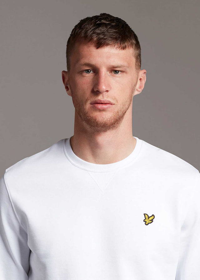 Lyle & Scott Pullover Crew neck sweatshirt - white