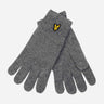 Lyle & Scott Handschoenen Racked rib gloves - mid grey marl