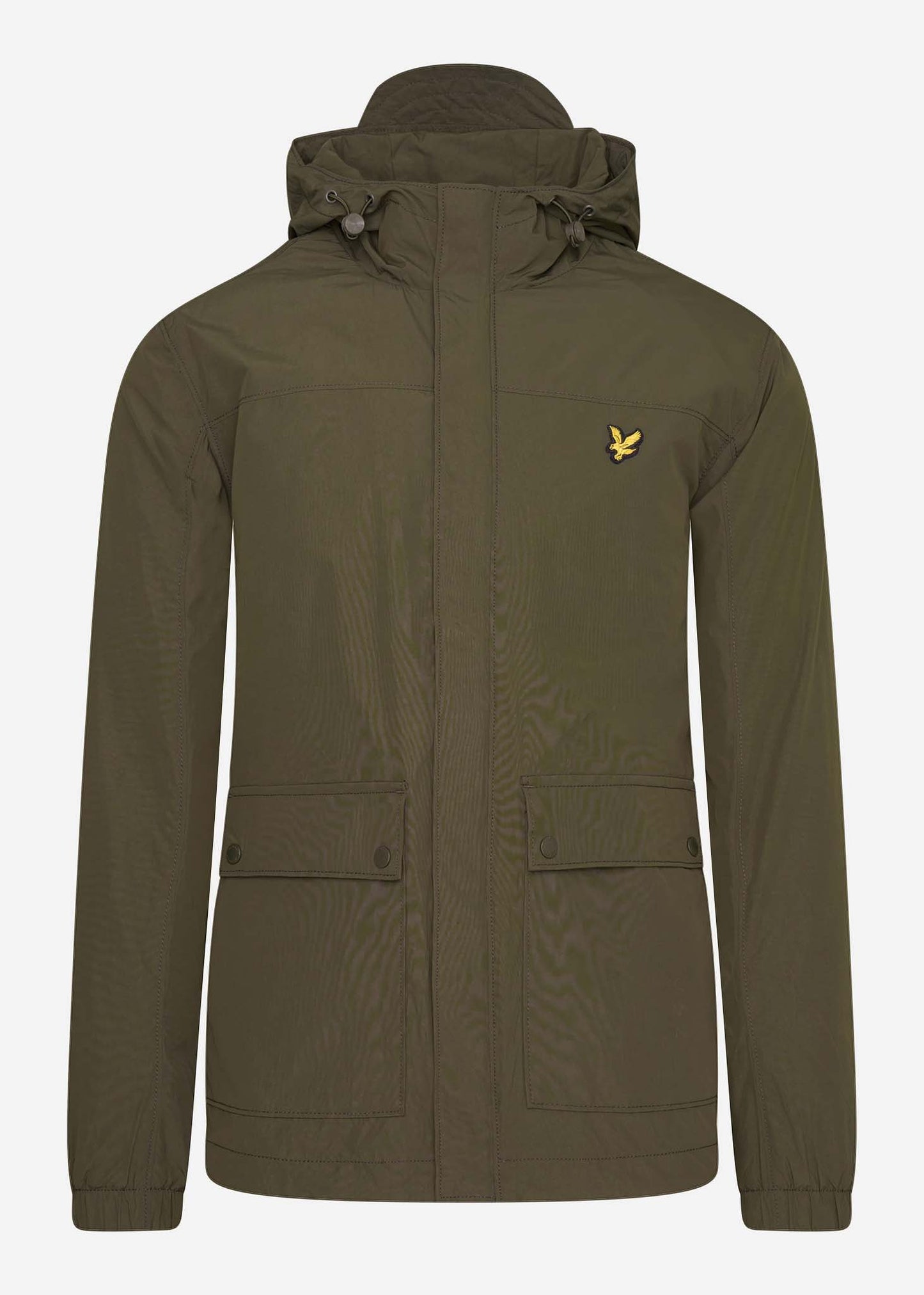Lyle & Scott Jassen Hooded pocket jacket - trek green