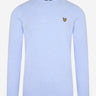 Lyle & Scott Truien Merino crew jumper - pool blue