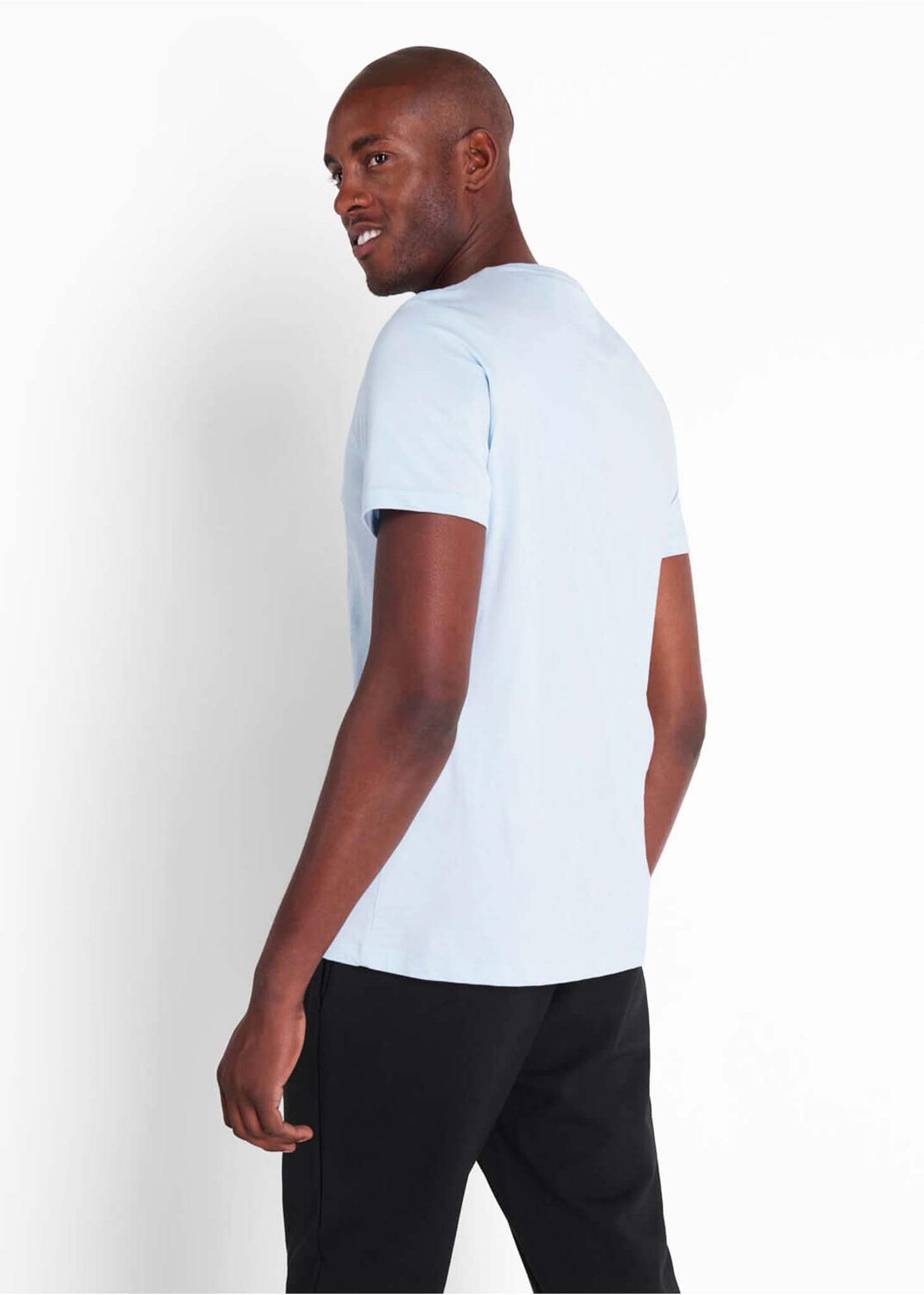 Lyle & Scott T-shirts Crew Neck T-Shirt - pastel blue