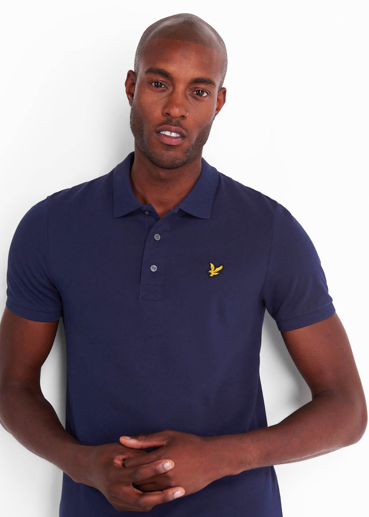 Lyle & Scott Polo's Slim stretch polo - navy