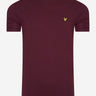 Lyle & Scott T-shirts Plain t-shirt - merlot