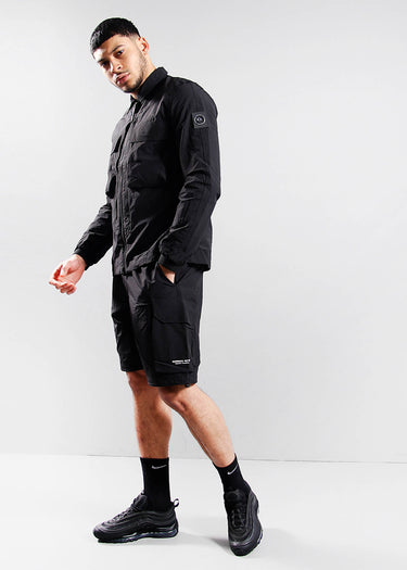 Marshall Artist Overshirts  Forte polyamide overshirt - black