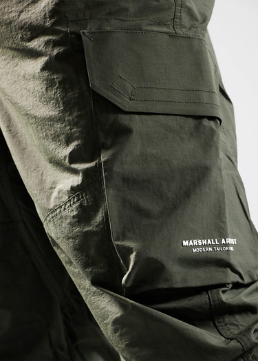 Marshall Artist Broeken  Forte polyamide cargo pant - khaki