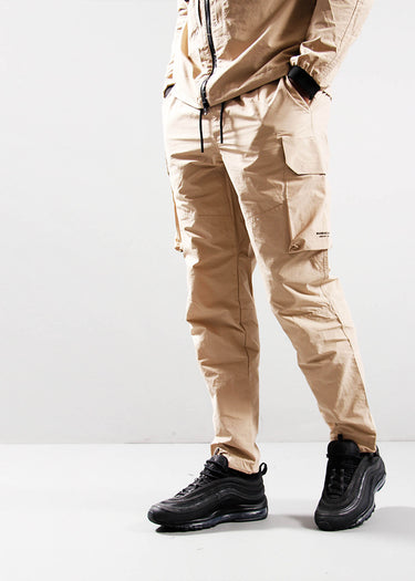 Marshall Artist Broeken  Forte polyamide cargo pant - sandstone