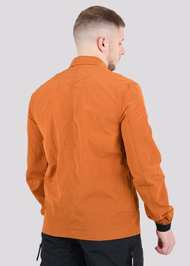 Marshall Artist Overshirts Liquid ripstop - rust