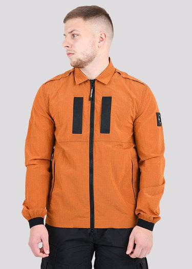 Marshall Artist Overshirts Liquid ripstop - rust