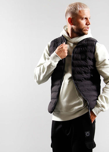 Marshall Artist Bodywarmers  Lightweight bubble gilet - black