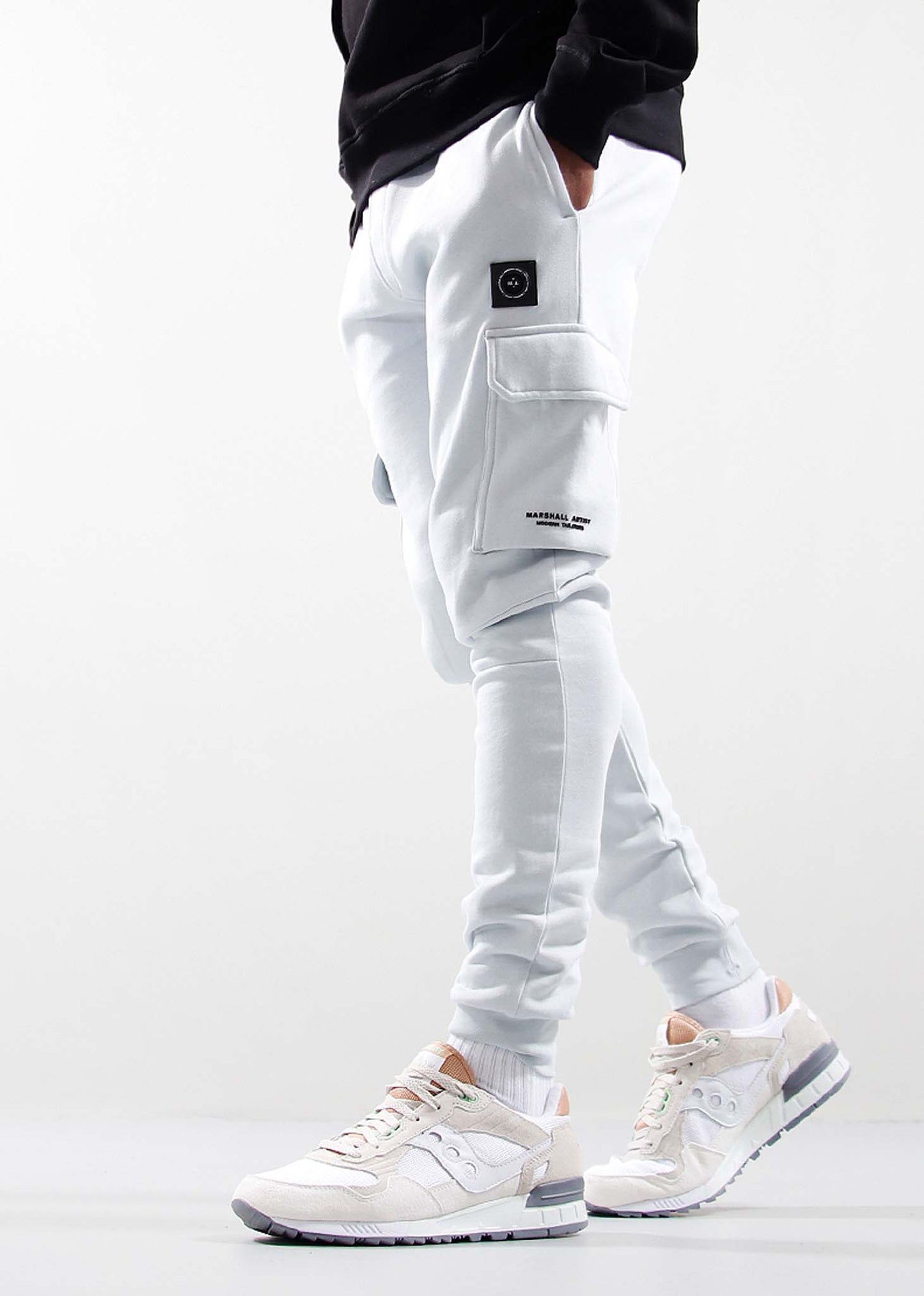 Marshall Artist Joggingbroeken Siren cargo jogger - dolphin grey
