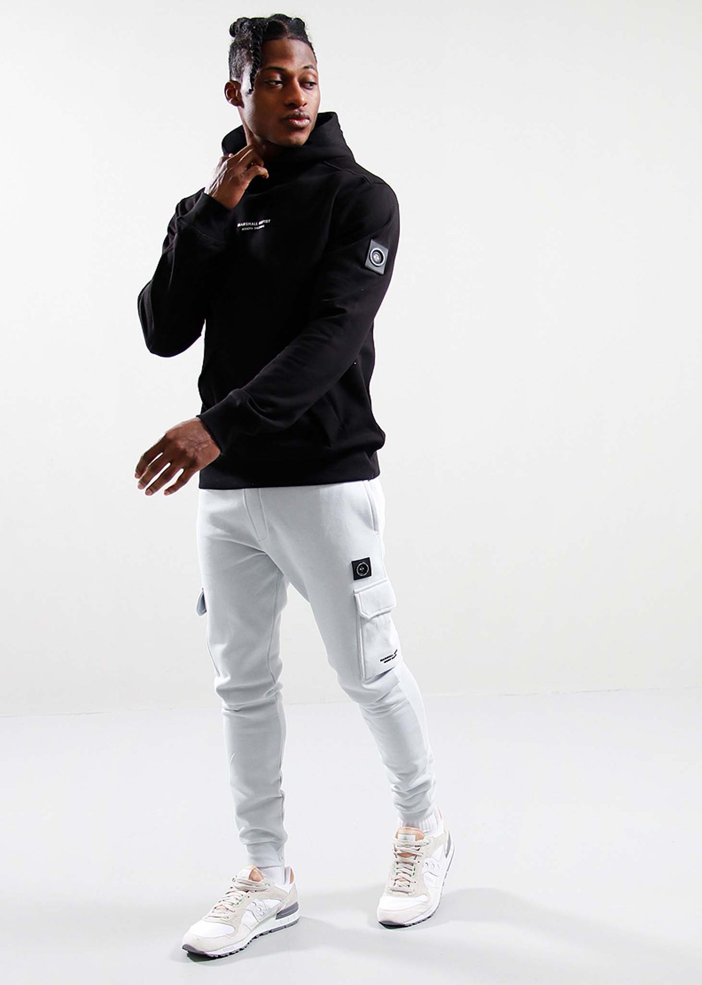 Marshall Artist Joggingbroeken Siren cargo jogger - dolphin grey