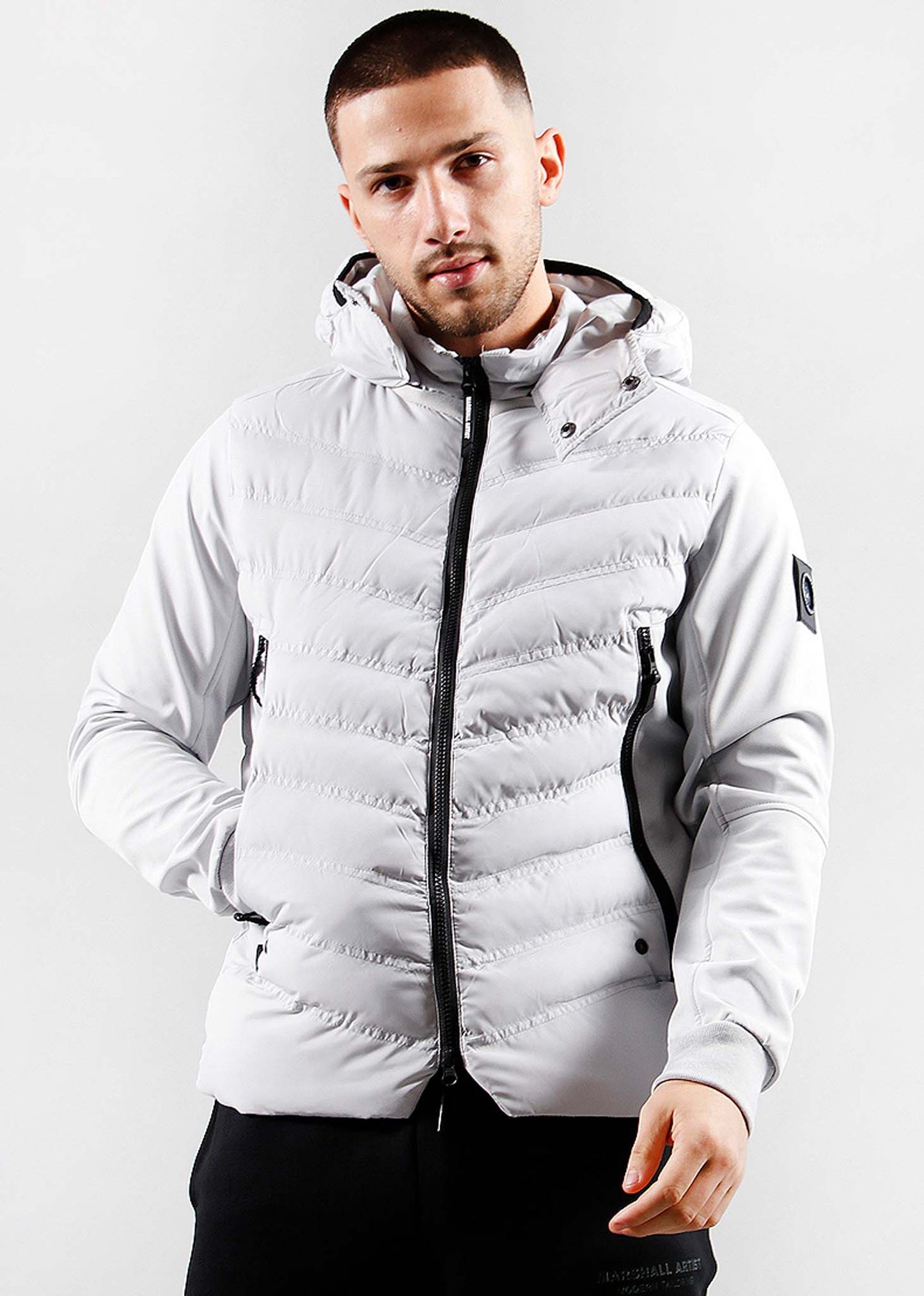 Marshall Artist Jassen Takeda softshell hybrid - antarctica grey