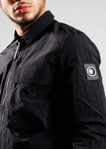 Marshall Artist Overshirts  Forte polyamide overshirt - black