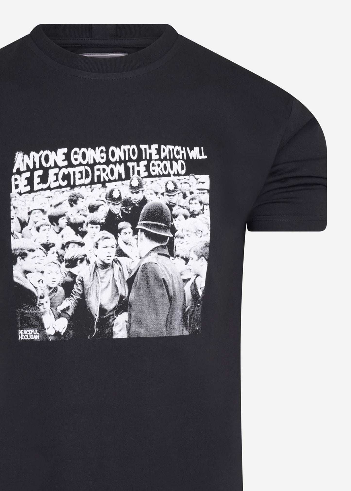 Peaceful Hooligan T-shirts Ejected t-shirt - black