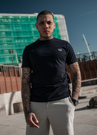 Fred Perry T-shirts Ringer t-shirt - navy