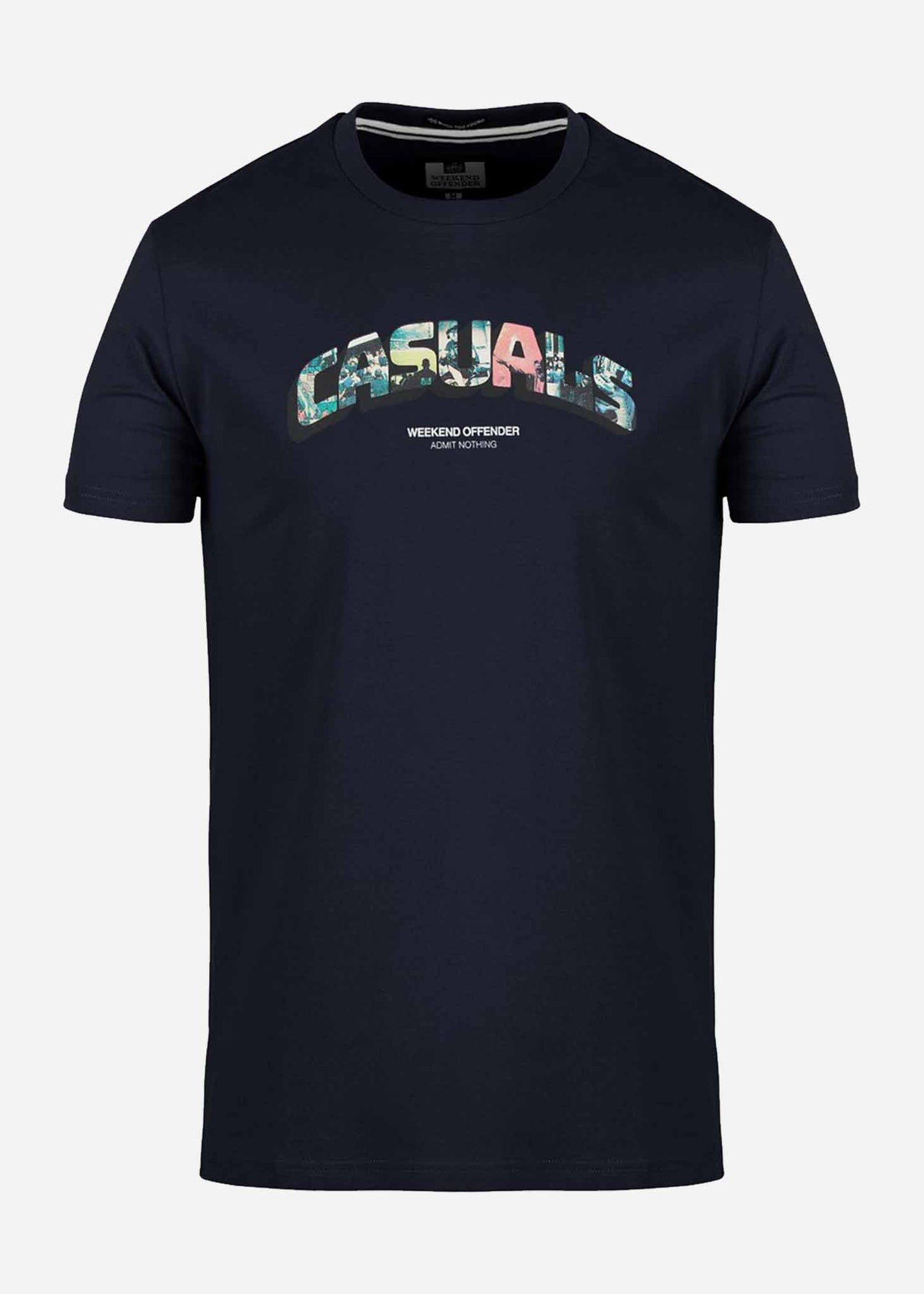 Weekend Offender T-shirts Saturday - navy