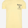 Barbour T-shirts Chanonry tee - lemon
