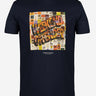 Weekend Offender T-shirts Thrills - navy