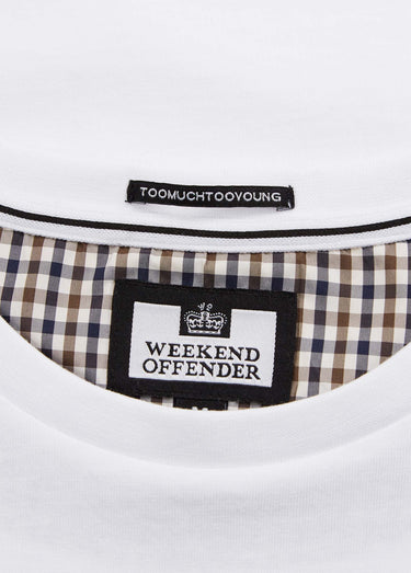 Weekend Offender T-shirts Lucky bay - white